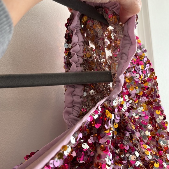 LPA Ilana Dress in Multi Sequins - Picture 10 of 13